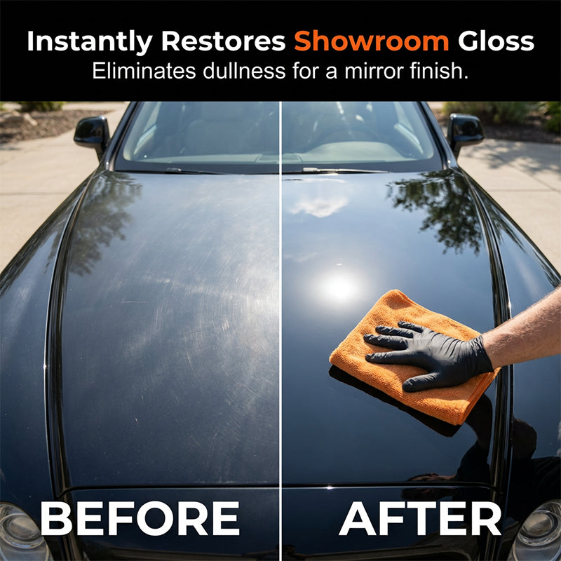 Spray de revêtement hydrophobe pour voiture pour une brillance durable !