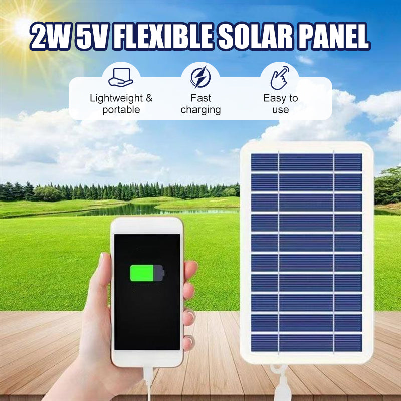 Panneau solaire souple 2W 5V