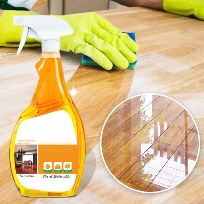 norbbshop ? Spray à la cire d'abeille pour parquets ScratchErase – Nettoie, ravive l'éclat et élimine les rayures