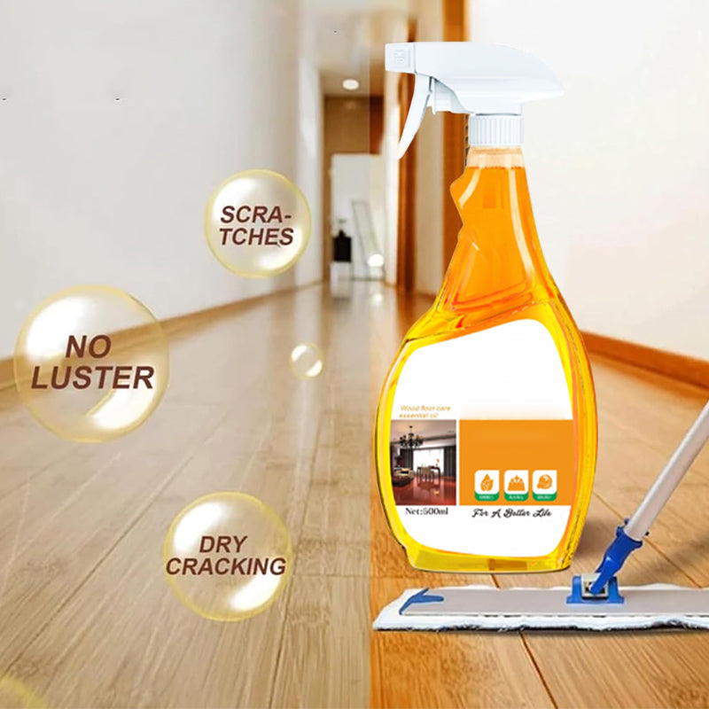 norbbshop ? Spray à la cire d'abeille pour parquets ScratchErase – Nettoie, ravive l'éclat et élimine les rayures