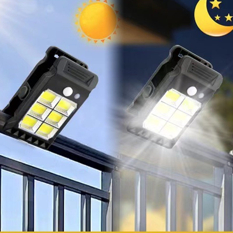 Lampe Clip Solaire avec Détecteur de Mouvement – Éclairage Extérieur Écologique et Économe en Énergie