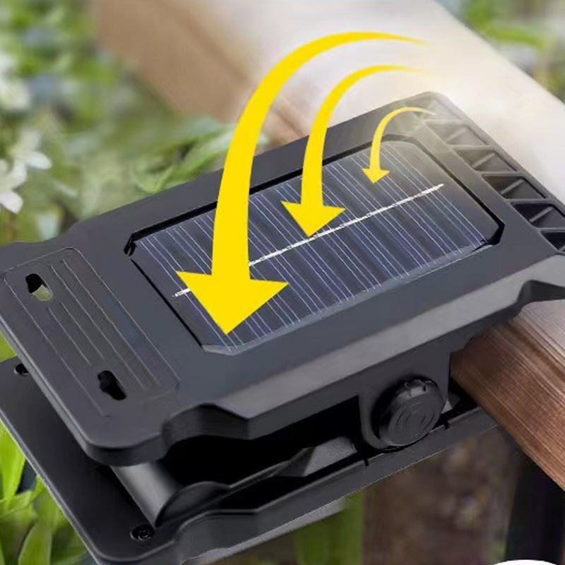 Lampe Clip Solaire avec Détecteur de Mouvement – Éclairage Extérieur Écologique et Économe en Énergie