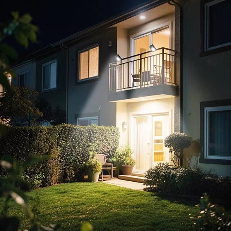 Lampe Clip Solaire avec Détecteur de Mouvement – Éclairage Extérieur Écologique et Économe en Énergie
