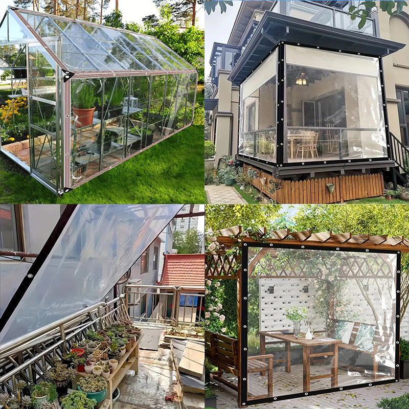 Bâche isolante transparente imperméable ultra-résistante