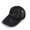 Casquette de baseball respirante avec ventilateur solaire intégré pour le refroidissement