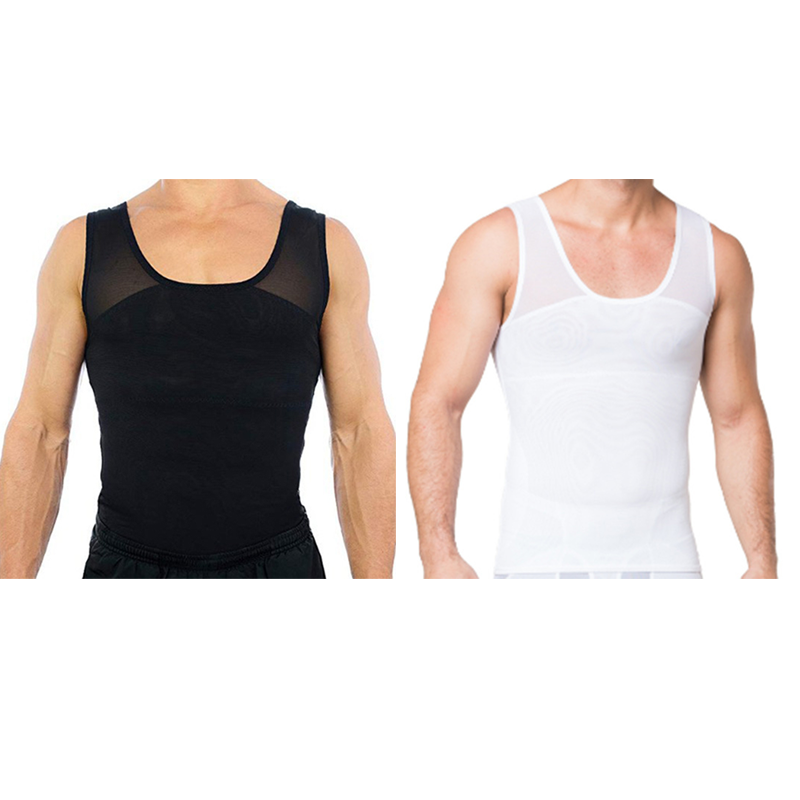 Débardeur de fitness et de maintien haute élasticité pour hommes – Lissage instantané de la sangle abdominale, confort toute la journée !