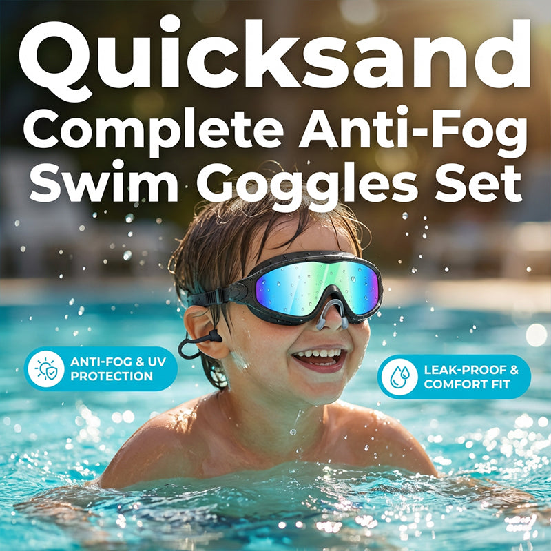 Lunettes de natation anti-buée – Vision claire et confortable