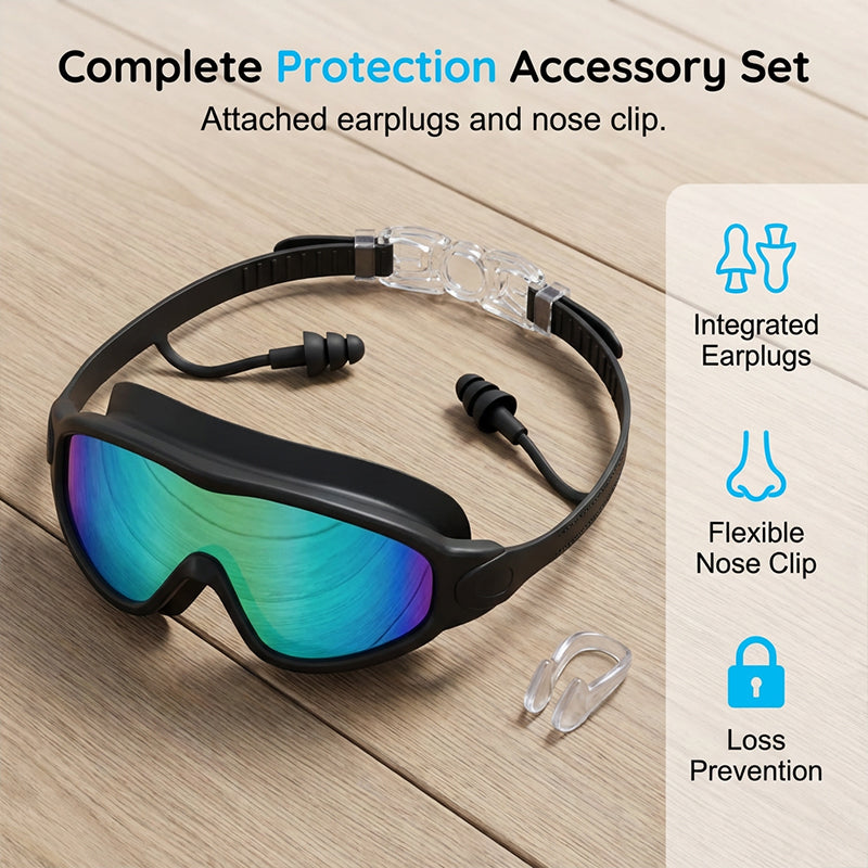 Lunettes de natation anti-buée – Vision claire et confortable