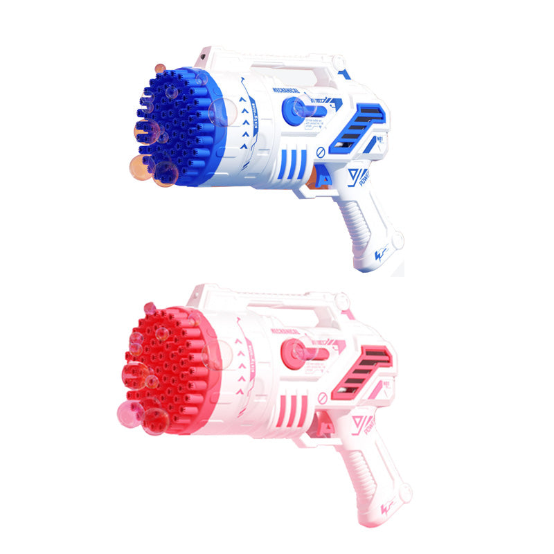 Machine à bulles pistolet 69 trous Joyful Fun