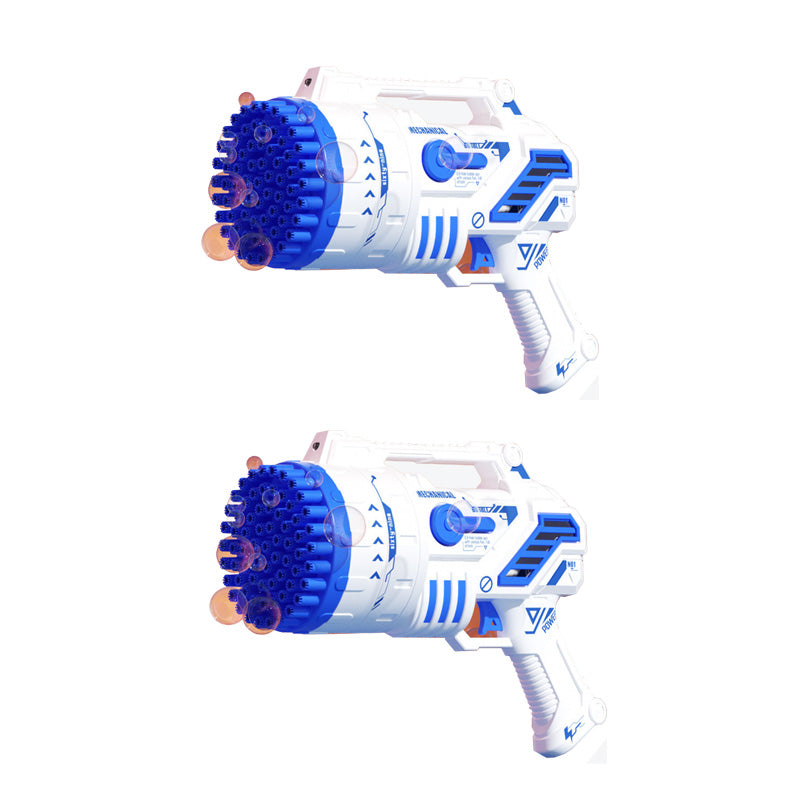 Machine à bulles pistolet 69 trous Joyful Fun