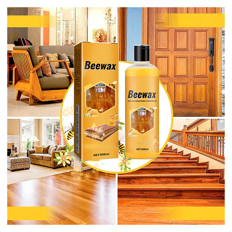 Nettoyant et polissant tout-en-un pour surfaces en bois – Nettoie, restaure, protège, 100 ml