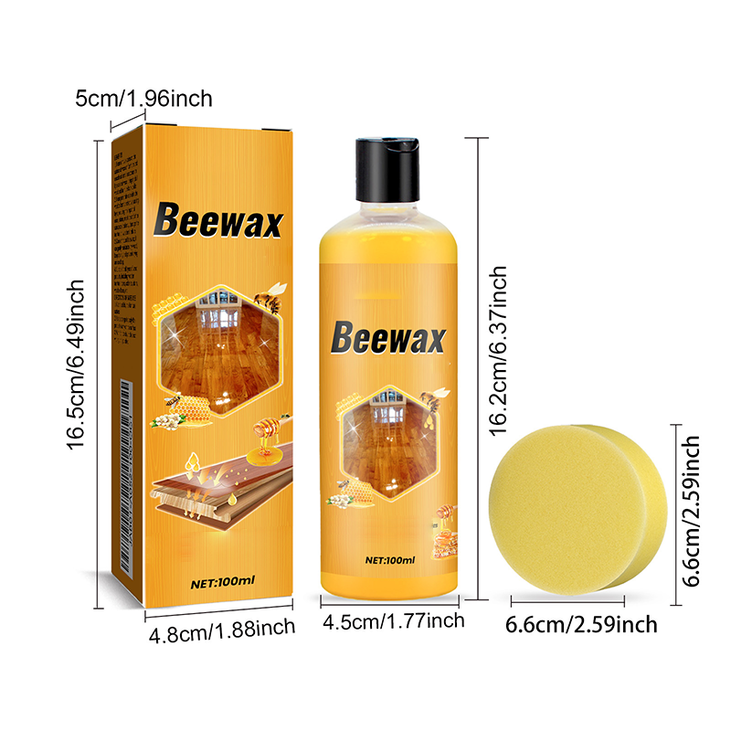 Nettoyant et polissant tout-en-un pour surfaces en bois – Nettoie, restaure, protège, 100 ml