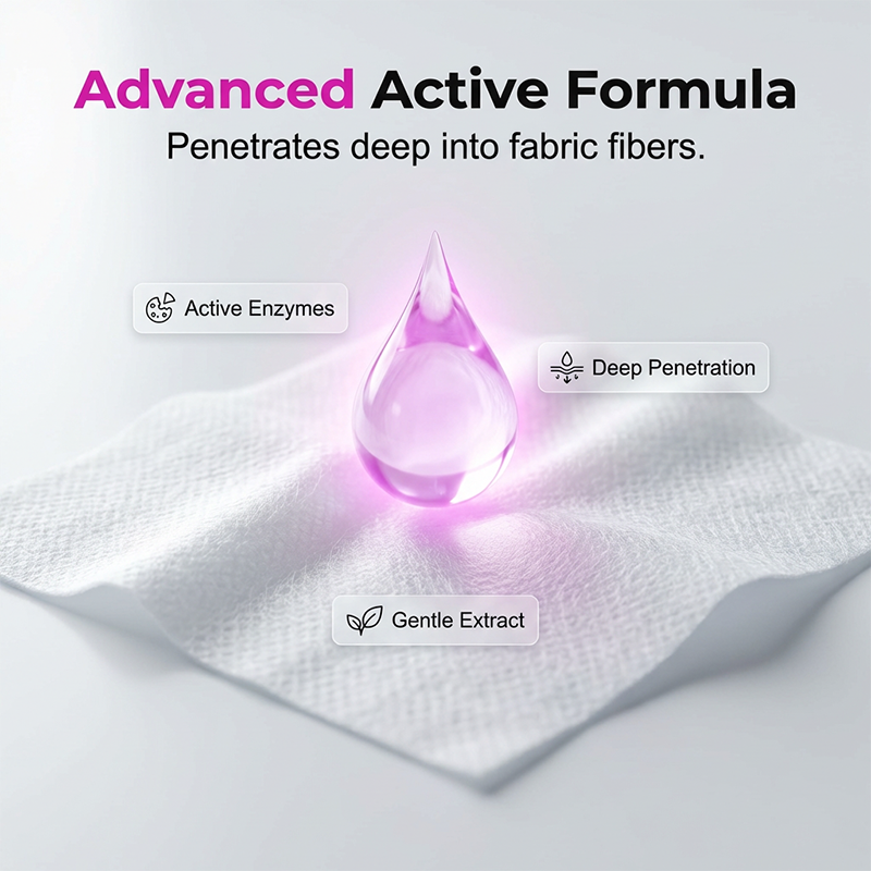 Lingettes détachantes portables