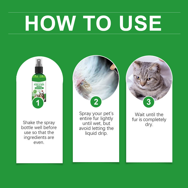 Répulsif Naturel Puces et Tiques pour Chiens et Chats Protégez votre animal de compagnie des parasites