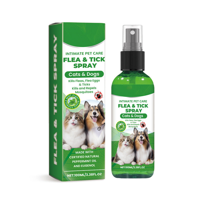 Répulsif Naturel Puces et Tiques pour Chiens et Chats Protégez votre animal de compagnie des parasites