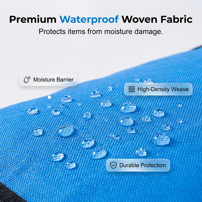 Sac de rangement et de déménagement pliable – PE robuste, résistant à l'eau. Très grande capacité de 180 L, se plie à plat. Poignées renforcées, parfait pour déménager ou pour le grenier.