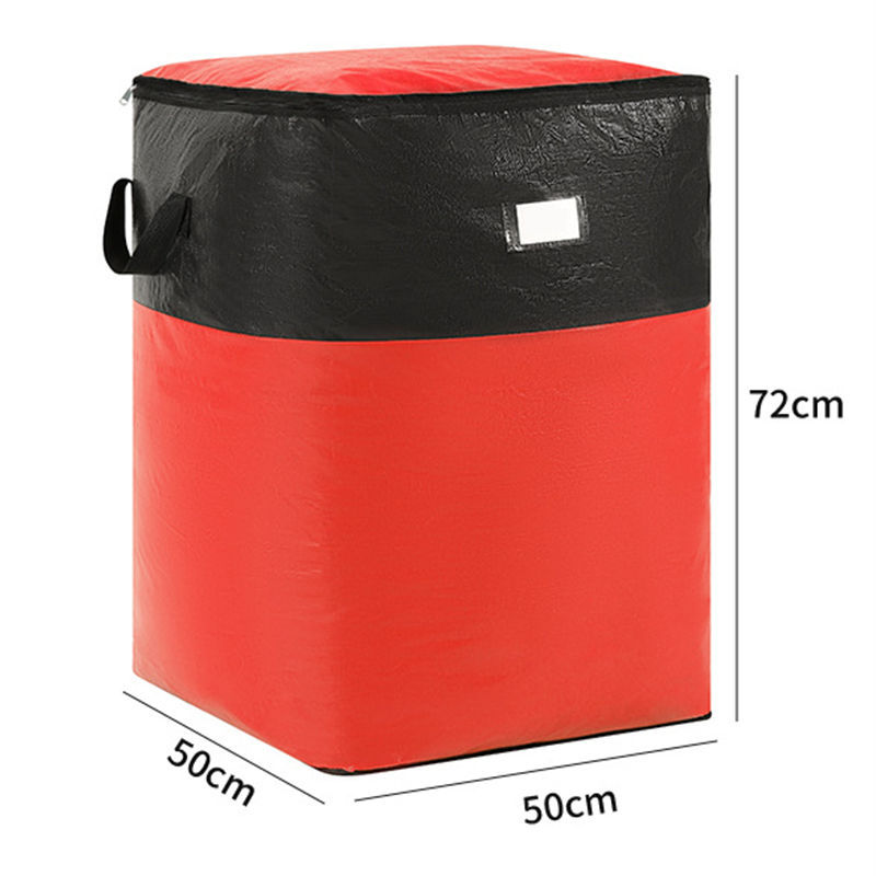 Sac de rangement et de déménagement pliable – PE robuste, résistant à l'eau. Très grande capacité de 180 L, se plie à plat. Poignées renforcées, parfait pour déménager ou pour le grenier.