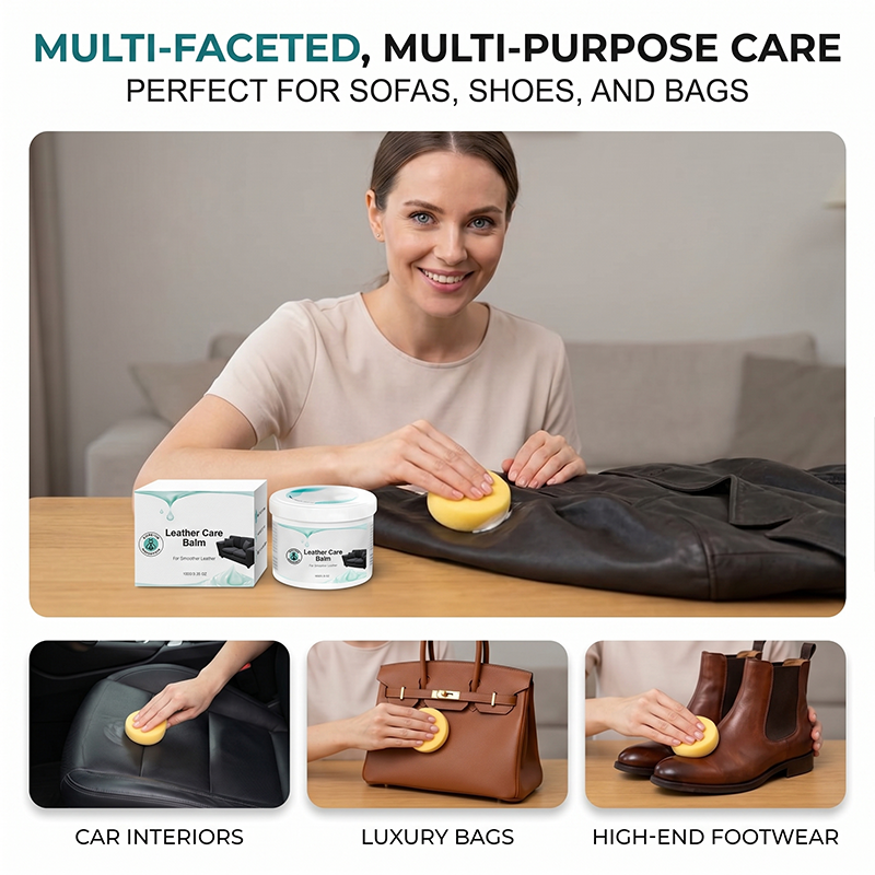 Baume hydratant profond et multi-usage pour le cuir
