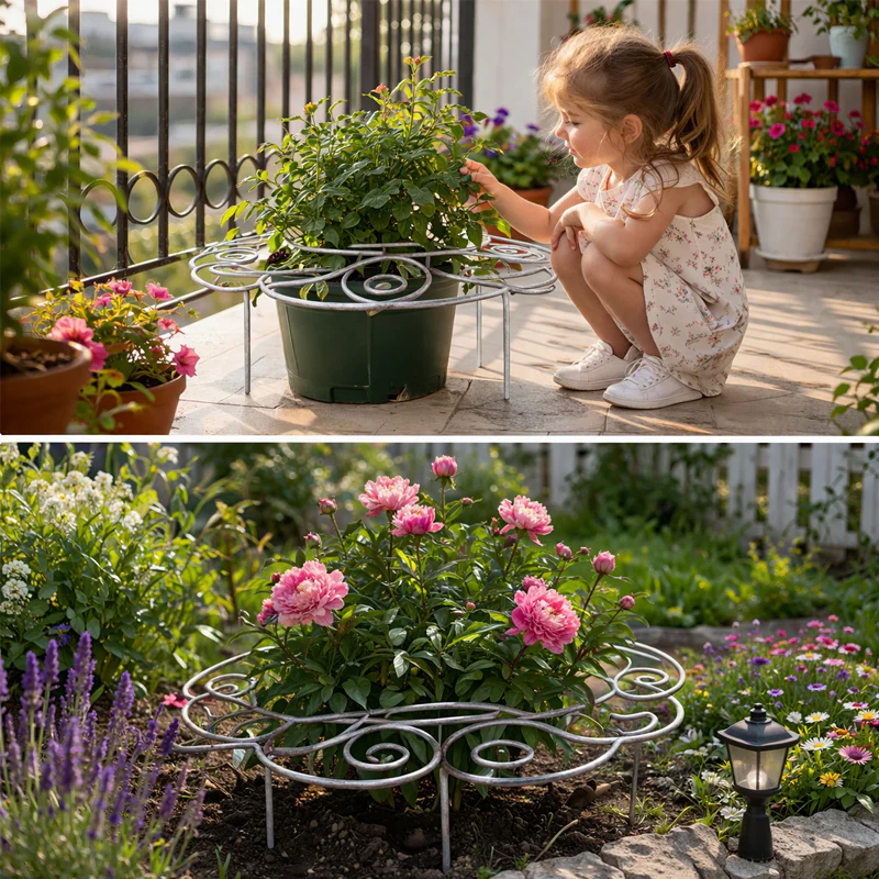 Tuteur solide pour fleurs