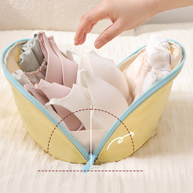 Pochette de rangement portable pour sous-vêtements de voyage