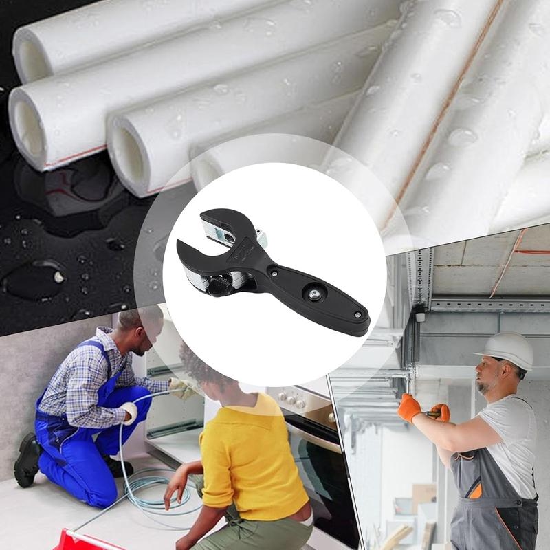 Coupe-tube à cliquet à une main – Coupez d'une seule main, maîtrisez tous les tuyaux ! Lisse, sans bavure, sans effort – même dans les espaces les plus restreints.