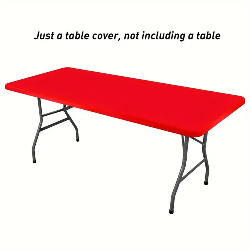 Nappe Ajustée en Spandex pour Tables Rectangulaires et Carrées