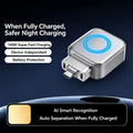 Éveil estival : Chargeur ultra-rapide 140W avec arrêt automatique IA – USB-C PD3.1 – Protection intelligente de la batterie – Universel pour iPhone, MacBook et