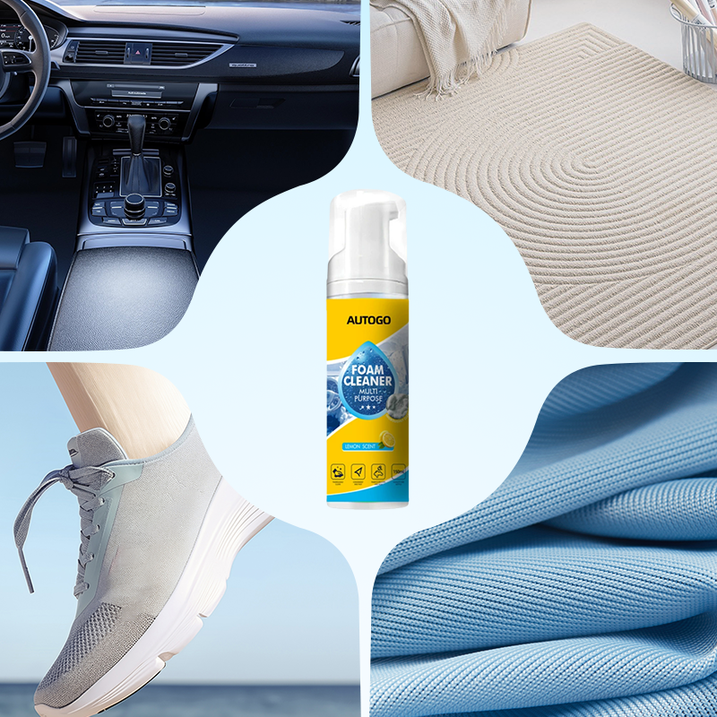 50 % DE RÉDUCTION Nettoyant mousse puissant et polyvalent pour l'intérieur de voiture