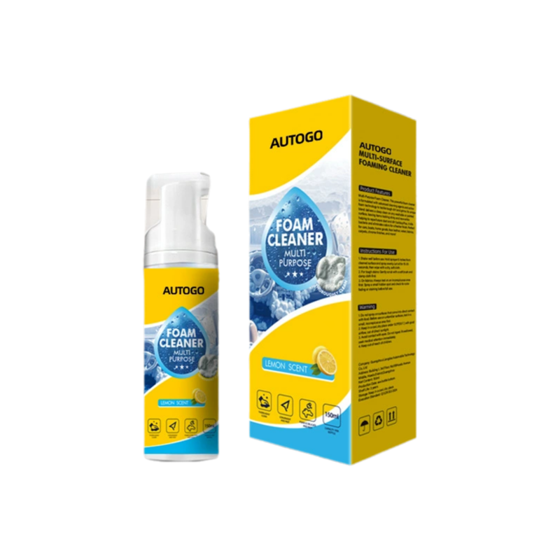 50 % DE RÉDUCTION Nettoyant mousse puissant et polyvalent pour l'intérieur de voiture