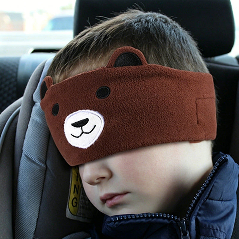 Bandeau Bluetooth 2026 pour enfants – 2 en 1 : bandeau doux et masque de sommeil. Parfait pour les voyages ou les siestes.