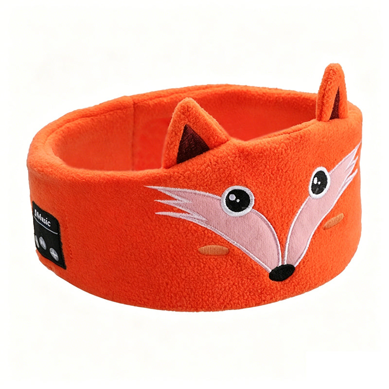 Bandeau Bluetooth 2026 pour enfants – 2 en 1 : bandeau doux et masque de sommeil. Parfait pour les voyages ou les siestes.