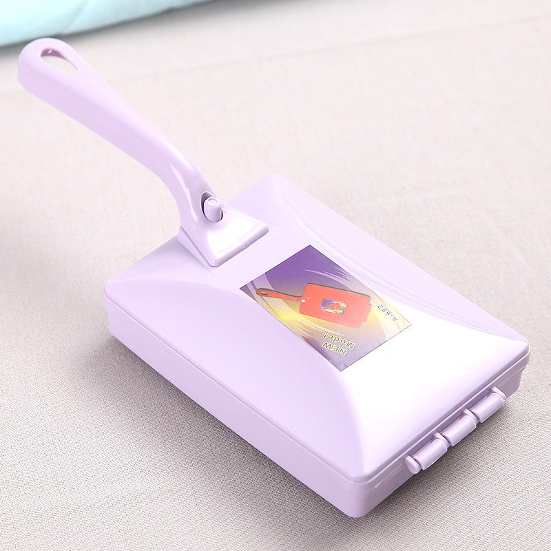 Brosse à tapis double rouleau manuelle - Nettoyage sans effort, retire les poils d'animaux