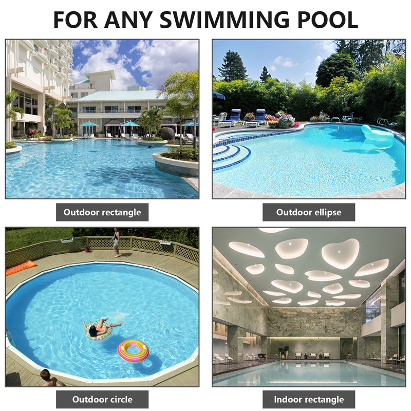 Robot nettoyeur de piscine – Sans fil, puissant, intelligent et nettoyage sans effort