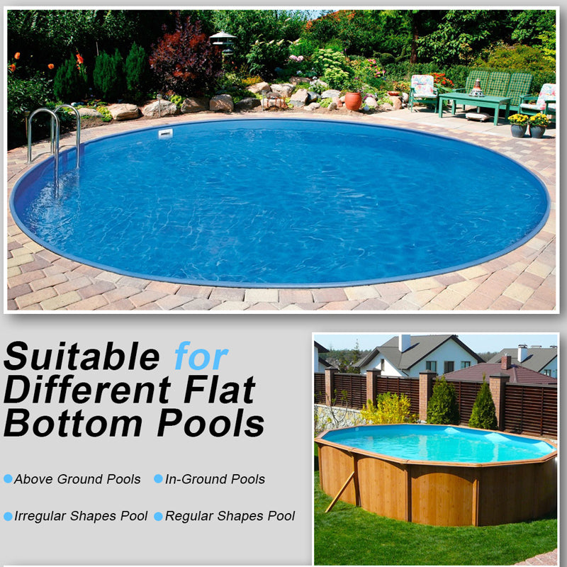 Robot nettoyeur de piscine – Sans fil, puissant, intelligent et nettoyage sans effort