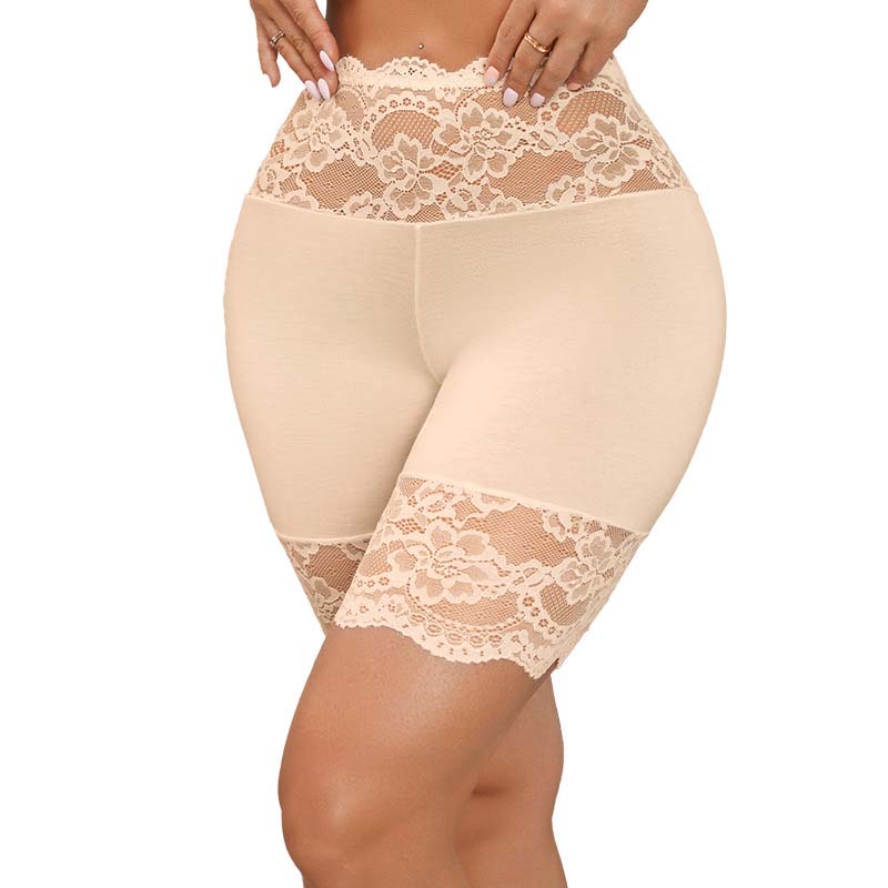 Culotte de sécurité élastique en dentelle pour femmes