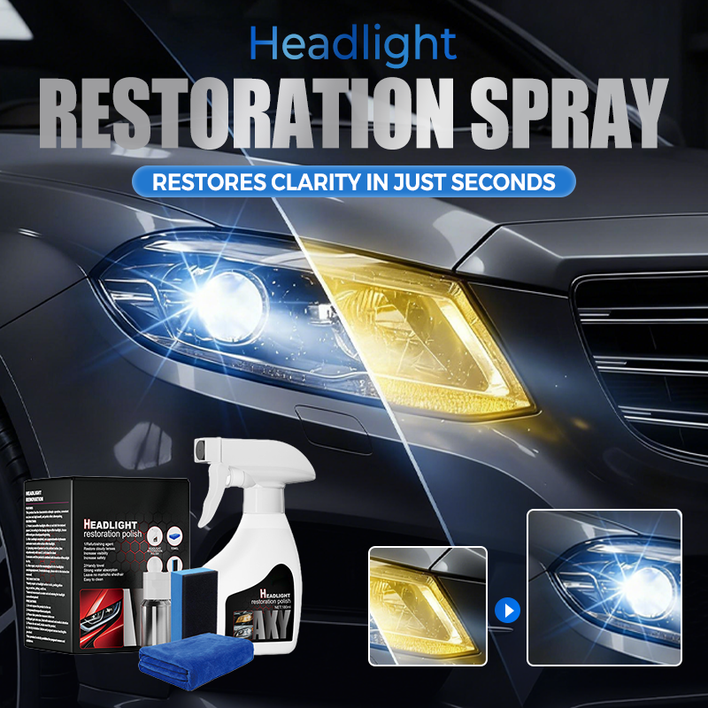 Rénovateur de phares en spray