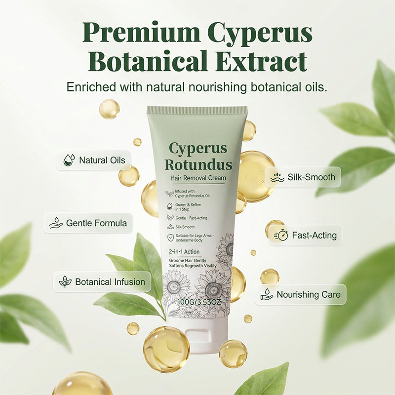 Crème dépilatoire soyeuse