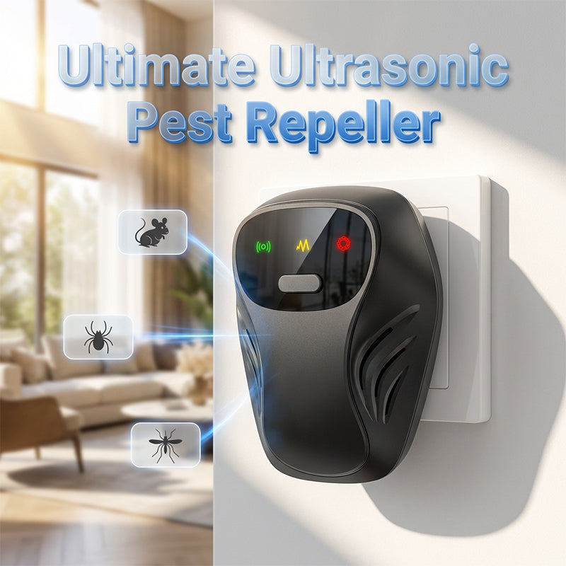 Répulsif antiparasitaire à ultrasons en promotion avec 4 modes