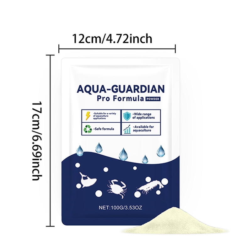 Une clarté cristalline sans produits chimiques agressifs. Sans danger pour les poissons, les crevettes, les crabes et les crustacés.