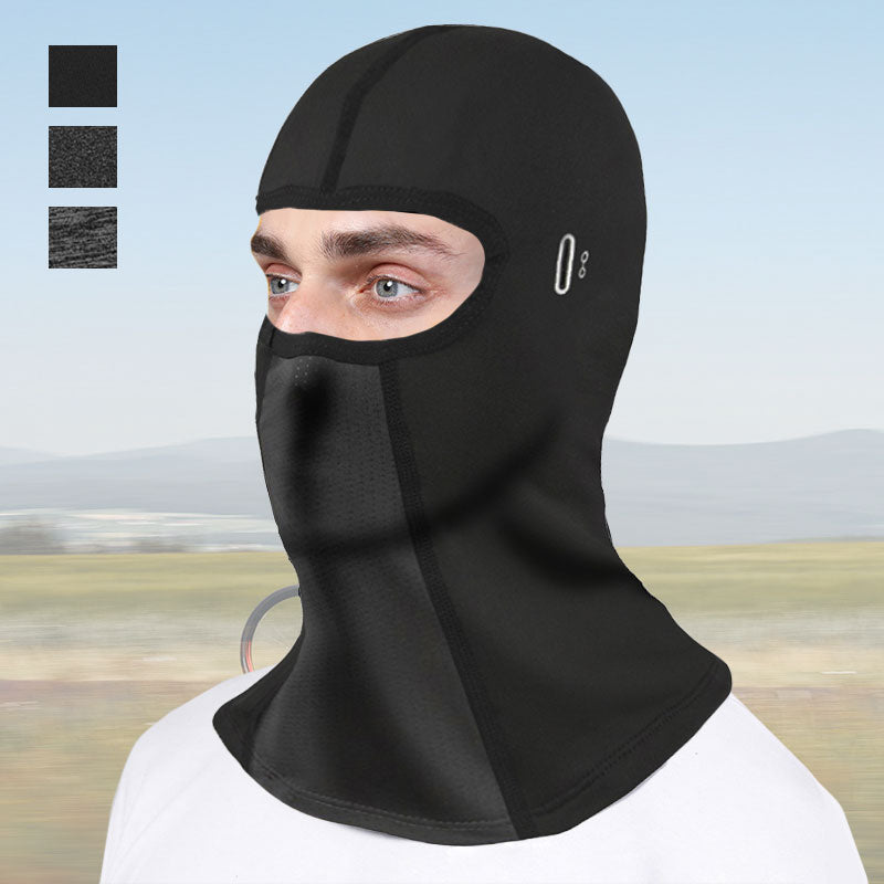 Masque intégral coupe-vent – Indice UV UPF 50+ et séchage rapide – Protection solaire respirante pour le cyclisme et la moto