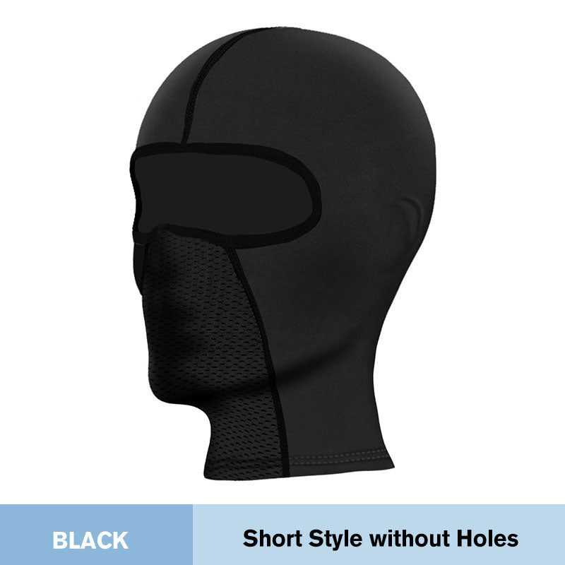 Masque intégral coupe-vent – Indice UV UPF 50+ et séchage rapide – Protection solaire respirante pour le cyclisme et la moto