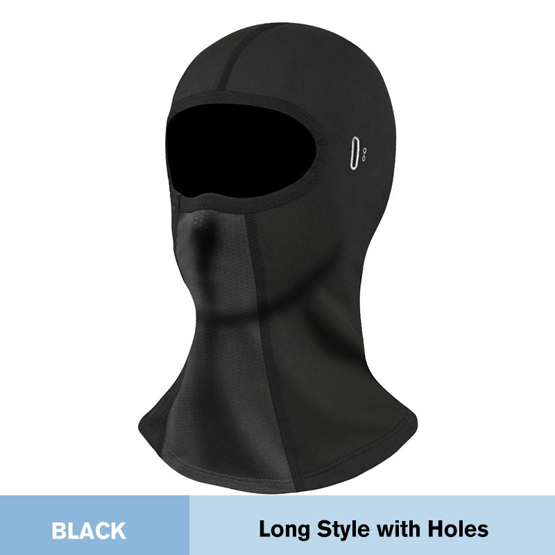 Masque intégral coupe-vent – Indice UV UPF 50+ et séchage rapide – Protection solaire respirante pour le cyclisme et la moto