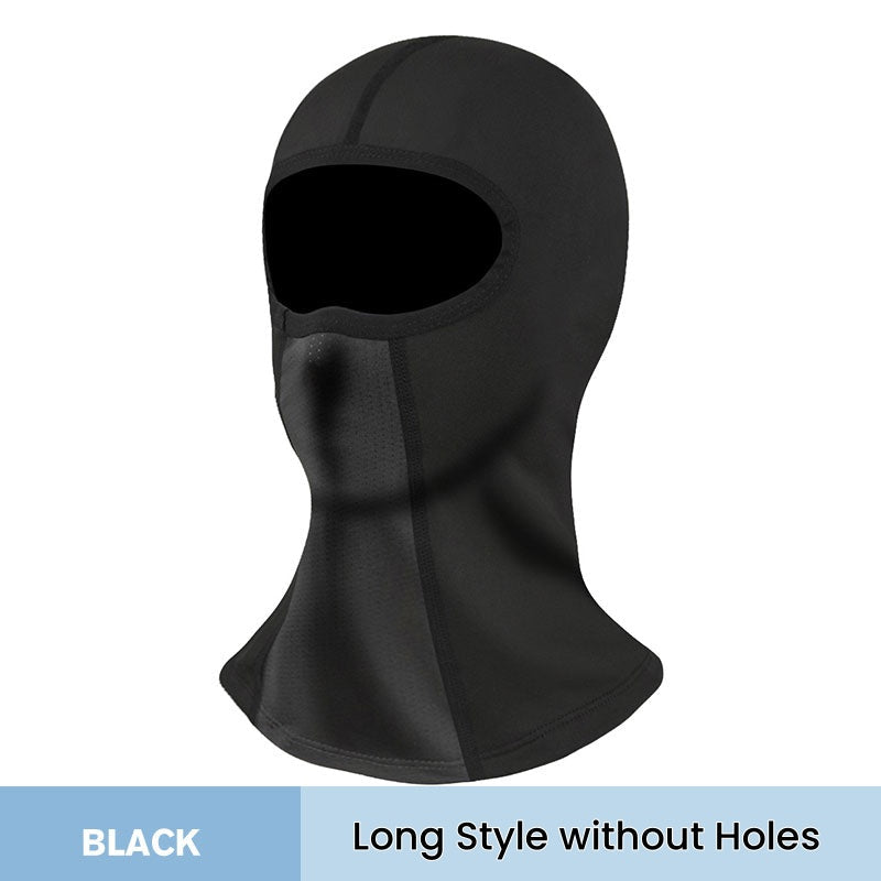 Masque intégral coupe-vent – Indice UV UPF 50+ et séchage rapide – Protection solaire respirante pour le cyclisme et la moto