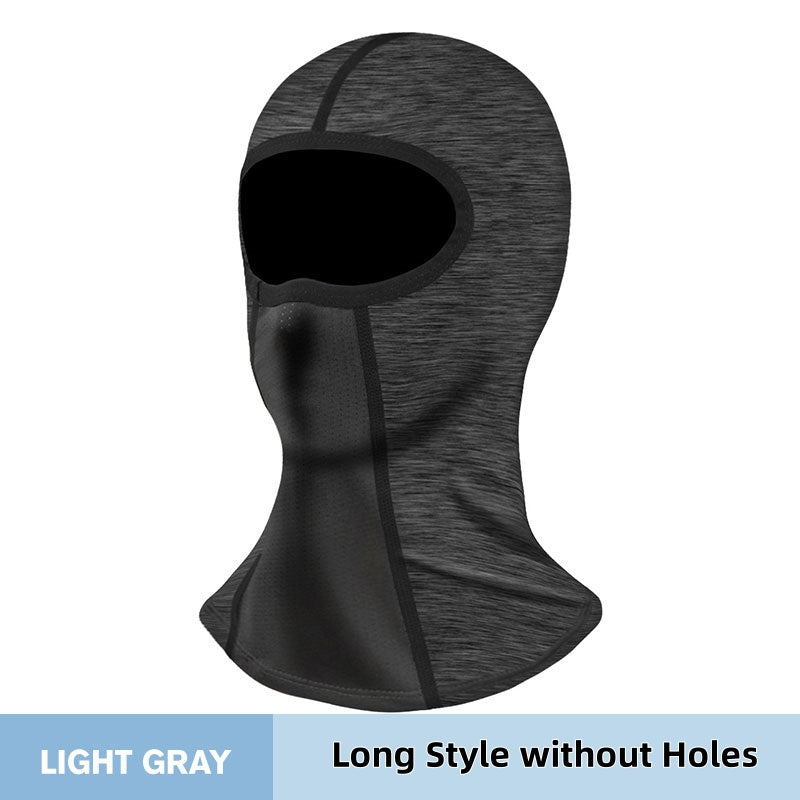 Masque intégral coupe-vent – Indice UV UPF 50+ et séchage rapide – Protection solaire respirante pour le cyclisme et la moto