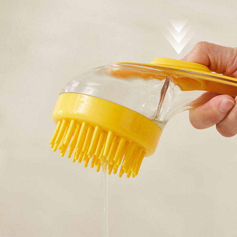 Brosse de Bain Tout-en-un – Un Bain Facile, Propre et Sans Stress
