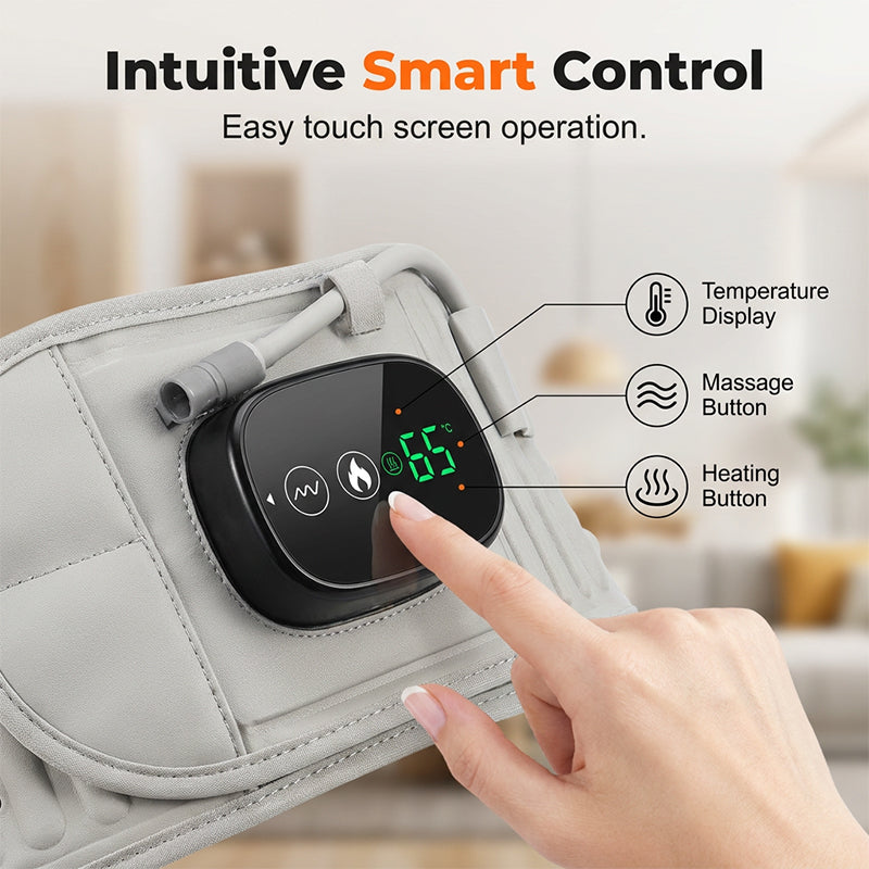 Ceinture lombaire chauffante gonflable