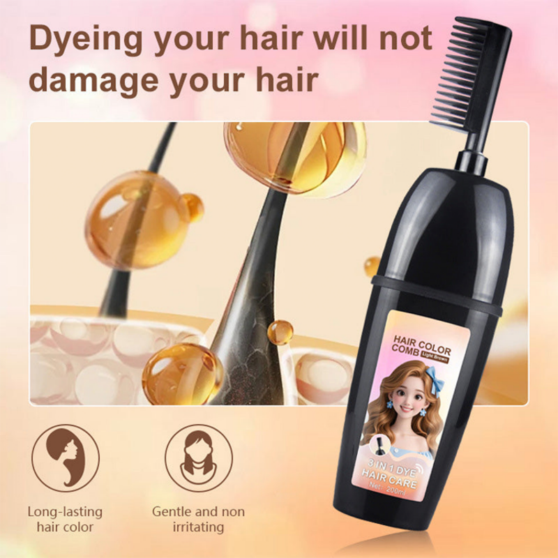 Peigne de coloration 3-en-1