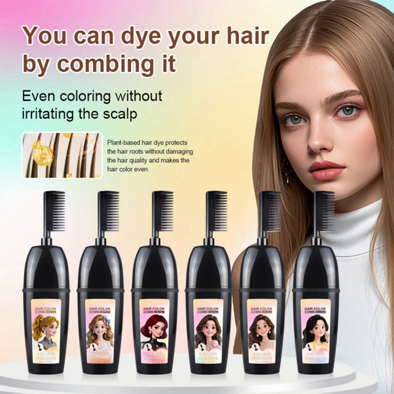Peigne de coloration 3-en-1