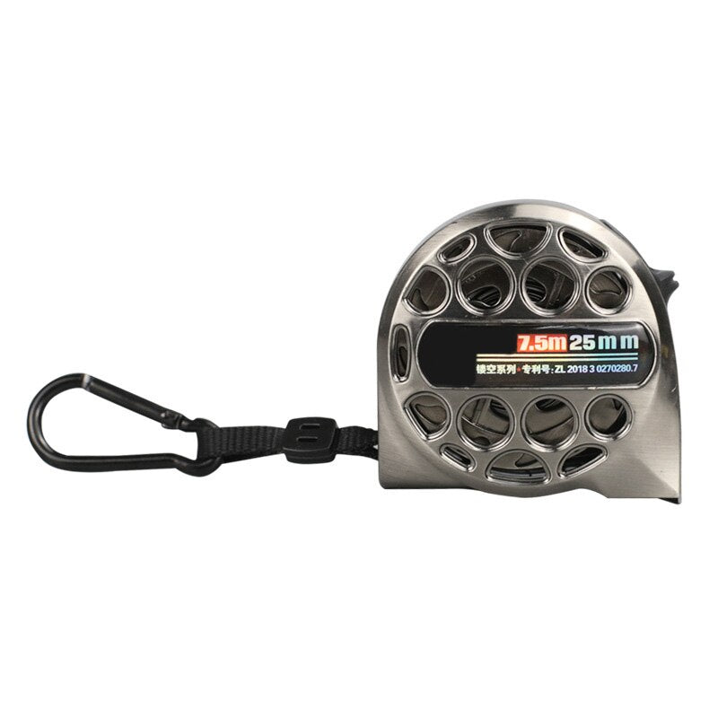 Règle métrique rétractable anticorrosion en acier inoxydable
