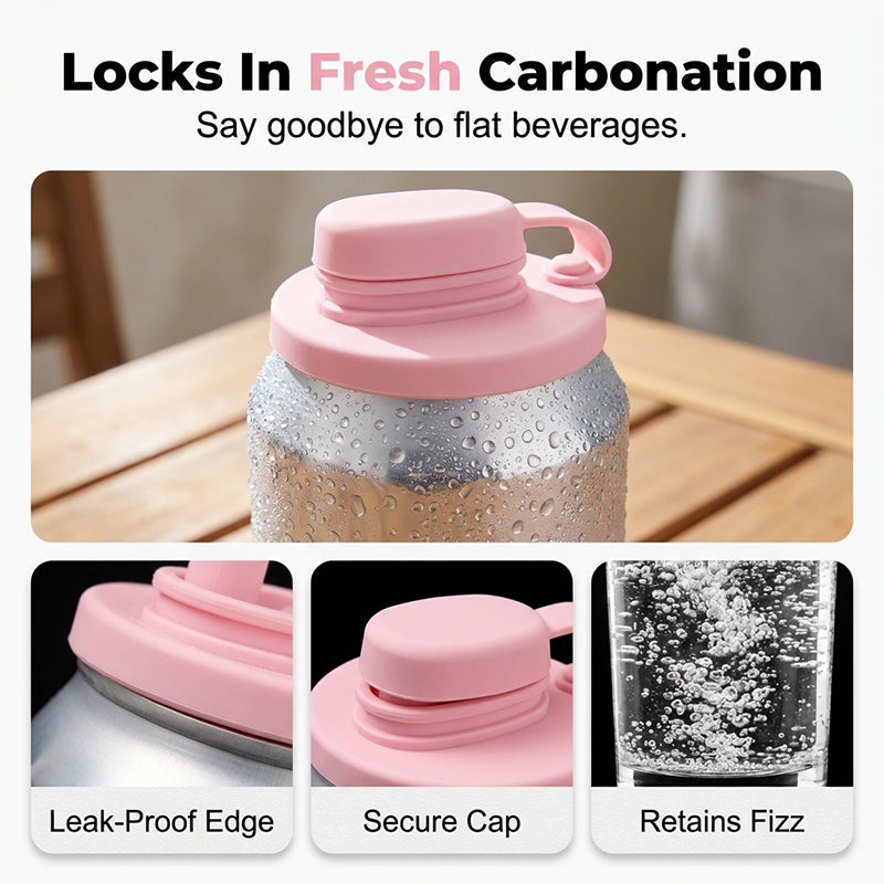 Couvercle de canette en silicone